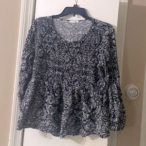 Maurice’s peplum balloon sleeved shirt